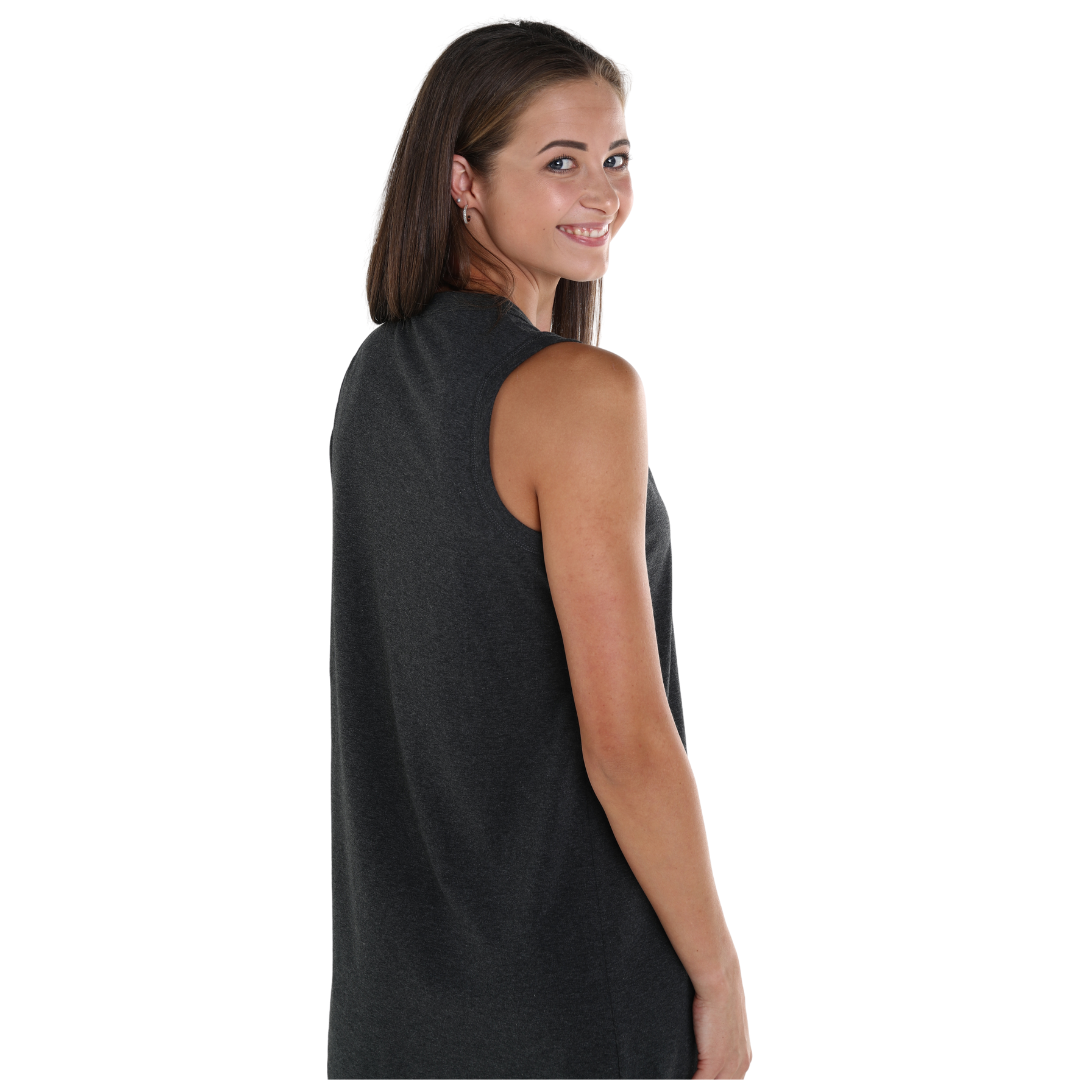 Sleeveless T-shirt Dresses